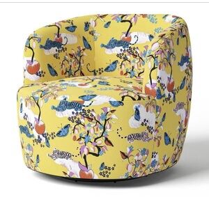 DVF for Target Charlotte’s Garden Swivel Accent Chair (Limited Edition)